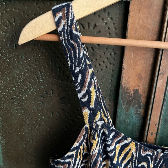 Anthropologie Jamie Zebra Peplum Tank - Picture 5 of 11